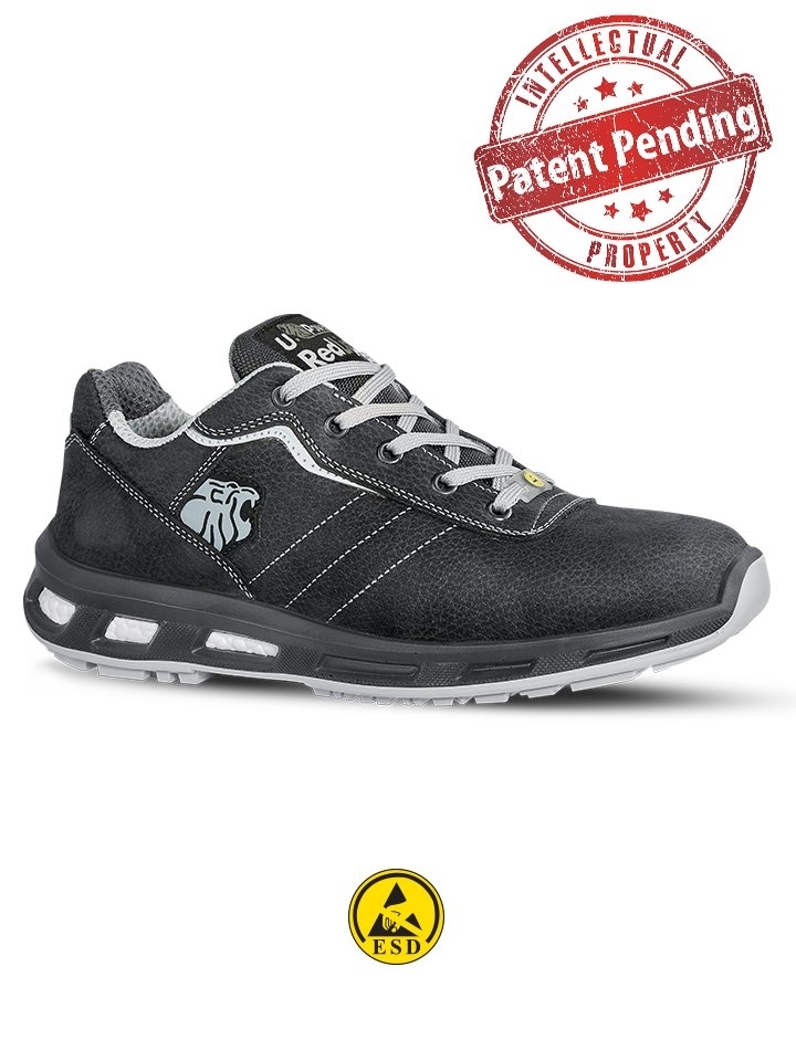 scarpe-antinfortunistiche-upower-linea-red-lion-modello-club SCARPE ANTINFORTUNISTICHE U-POWER RED LION CLUB RL20114 S3 SRC CI ESD EN ISO 20345:2011 PUNTALE Airtoe® Aluminium con membrana traspirante Mis. 35-48 - immagine 1