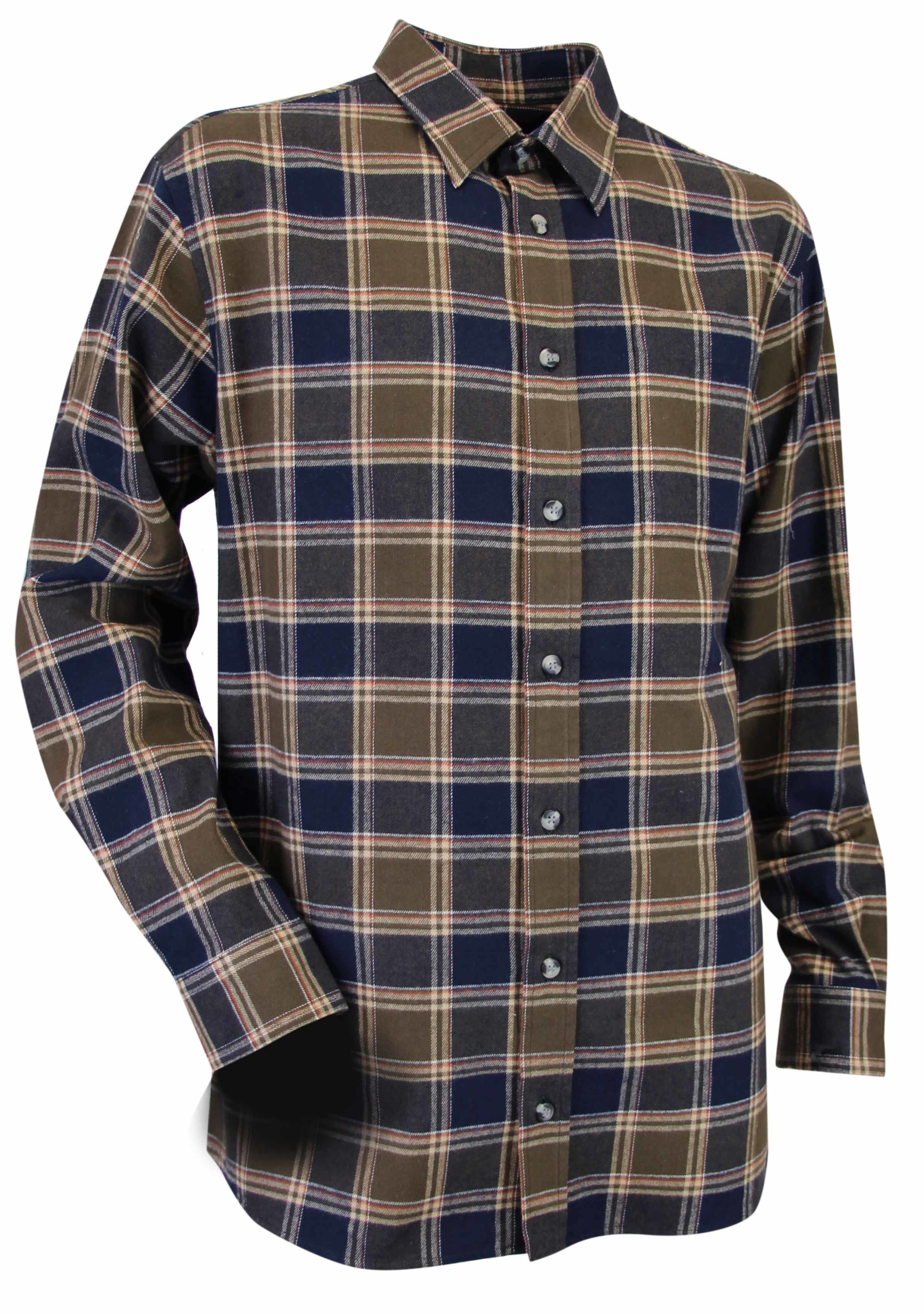 900400-JURA-marron-2018-BD CAMICIA FLANELLA JURA LMA - immagine 1