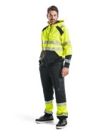 Felpa Con Cappuccio full Zip High Vis Blaklader 3546 - immagine 2