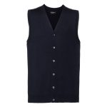 GILET UOMO SCOLLO A V BOTTONI RUSSELL - immagine 6