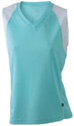 T-SHIRT LADIES' RUNNING TANK JAMES&NICHOLSON - immagine 10