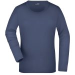 T-SHIRT JAMES&NICHOLSON DONNA MANICHE LUNGHE SCOLLO TONDO - immagine 6