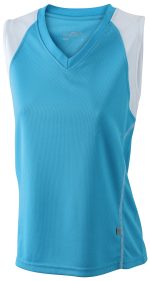 T-SHIRT LADIES' RUNNING TANK JAMES&NICHOLSON - immagine 7