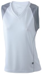T-SHIRT LADIES' RUNNING TANK JAMES&NICHOLSON - immagine 6