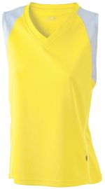 T-SHIRT LADIES' RUNNING TANK JAMES&NICHOLSON - immagine 5