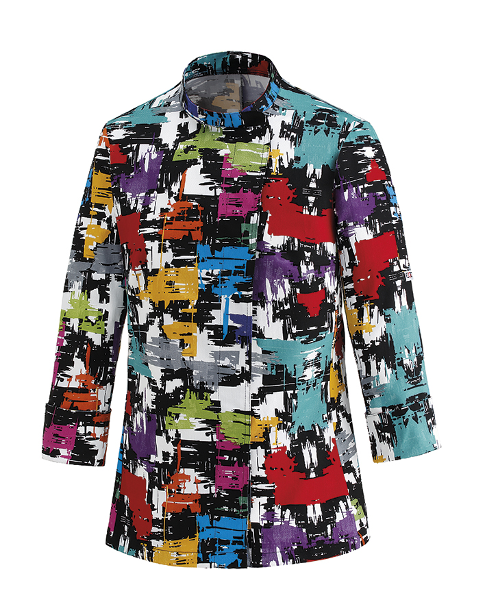 1002144A WOMAN GRAPHIC Giacca Chef Woman Graphic EgoChef - immagine 1