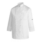 Giacca Cuoco Unisex Andrea  Piping White EgoChef