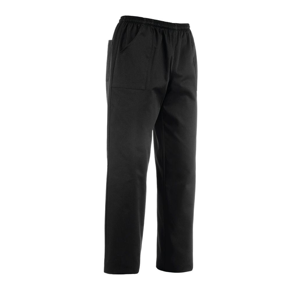 3512002H Pantalone unisex Bazzy Black Egochef - immagine 1