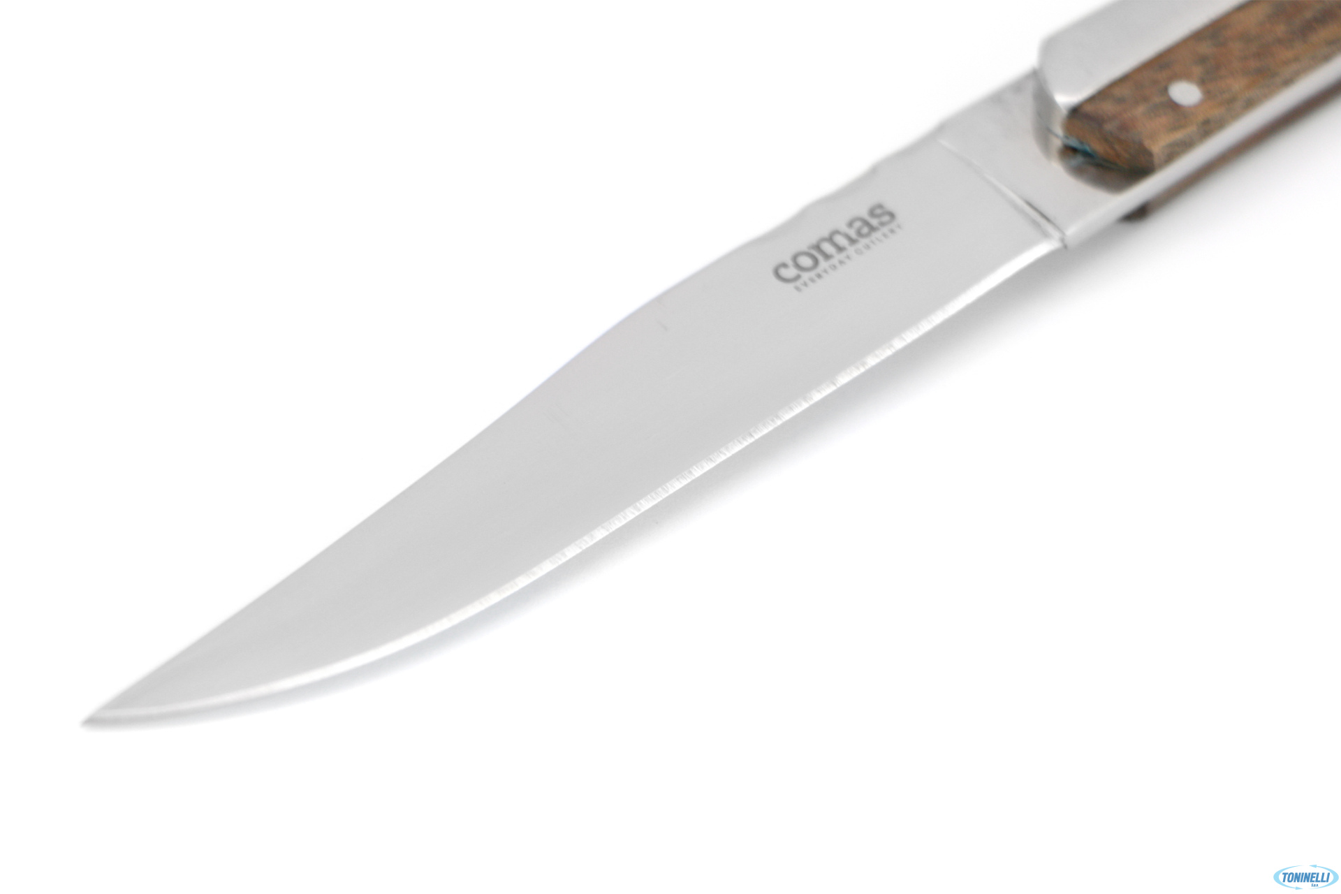 Coltello Professionale Bistecca K2 M.INOX-LEGNO Lama Cm 22,5  Pezzi6 - immagine 2