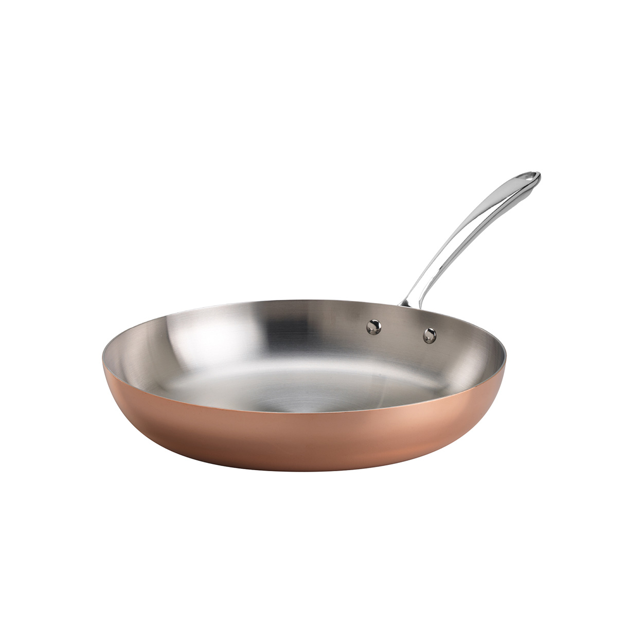 padella-trilaminato-copper3-2mm-manico-COTE111CIT Padella 1907 Copper 3 in rame 2mm – 1 manico Agnelli - immagine 1