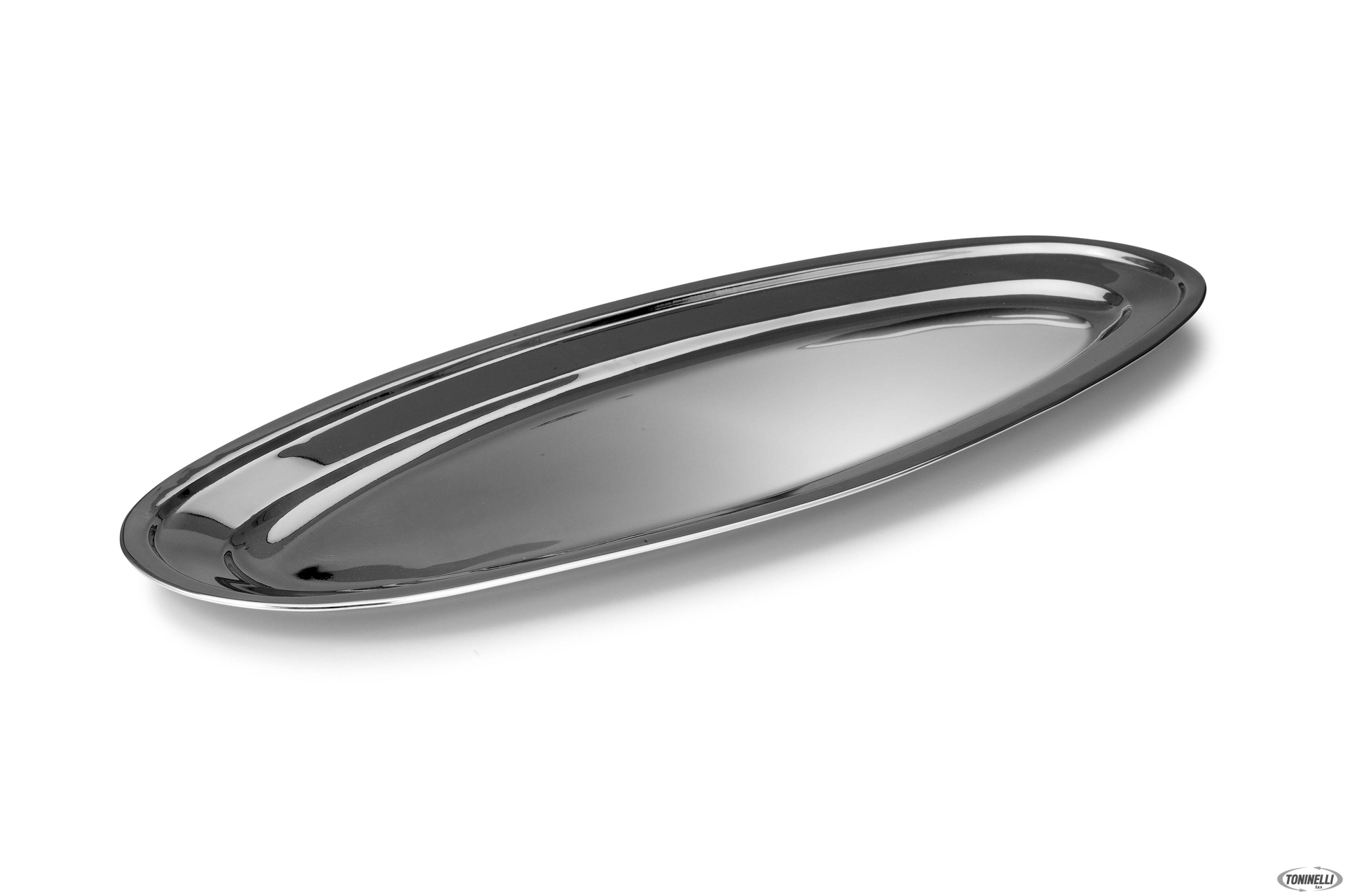 VASSOIO-OVALE-PESCE-INOX-CM-70-X-25-8-7101_16174_PUSG Vassoio Ovale Pesce Inox cm 70x25,8 Comas - immagine 1