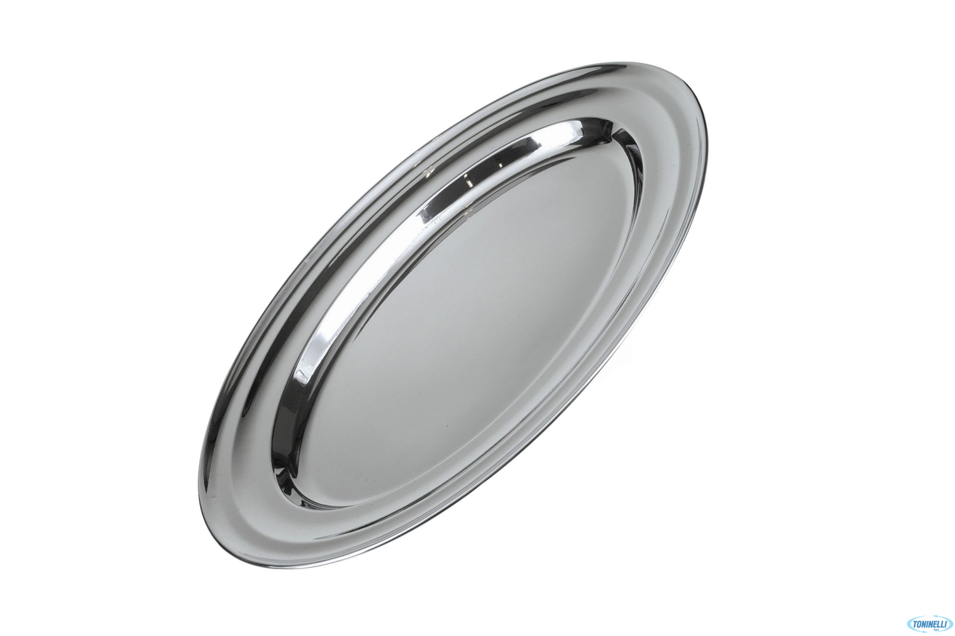 VASSOIO-OVALE-PORTATA-CM-45-INOX-1100-45_2925400_KKKG Vassoio da portata ovale in acciaio Ilsa - immagine 1