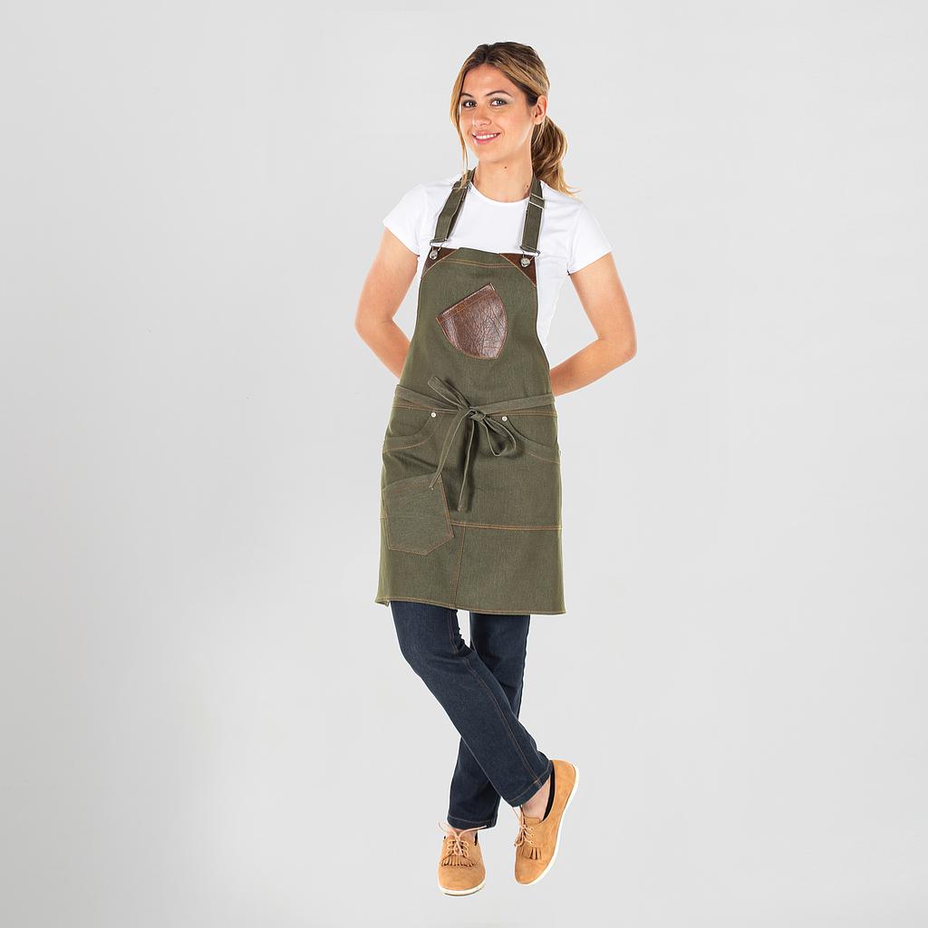 155300-824-UD Grembiule pettorina unisex Teneré Gary's - immagine 1