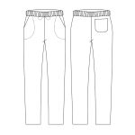 Pantaloni Chef Big Pant Sir Ego Chef - immagine 2