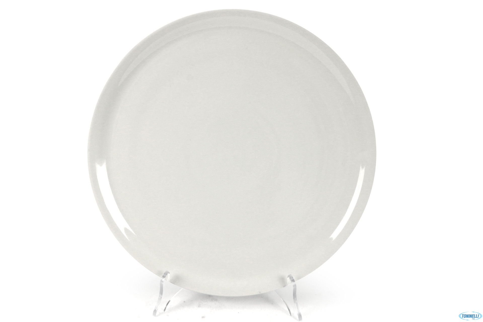 PIATTO-PIZZA-CM.33-PORCELLANA-BIANCA_6353_JFKG Piatti Pizza Porcellana Bianca cm33 Lubiana Pz.6 - immagine 1