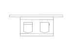 Grembiule Corto Sinai 38X65 cm Gary's - immagine 2