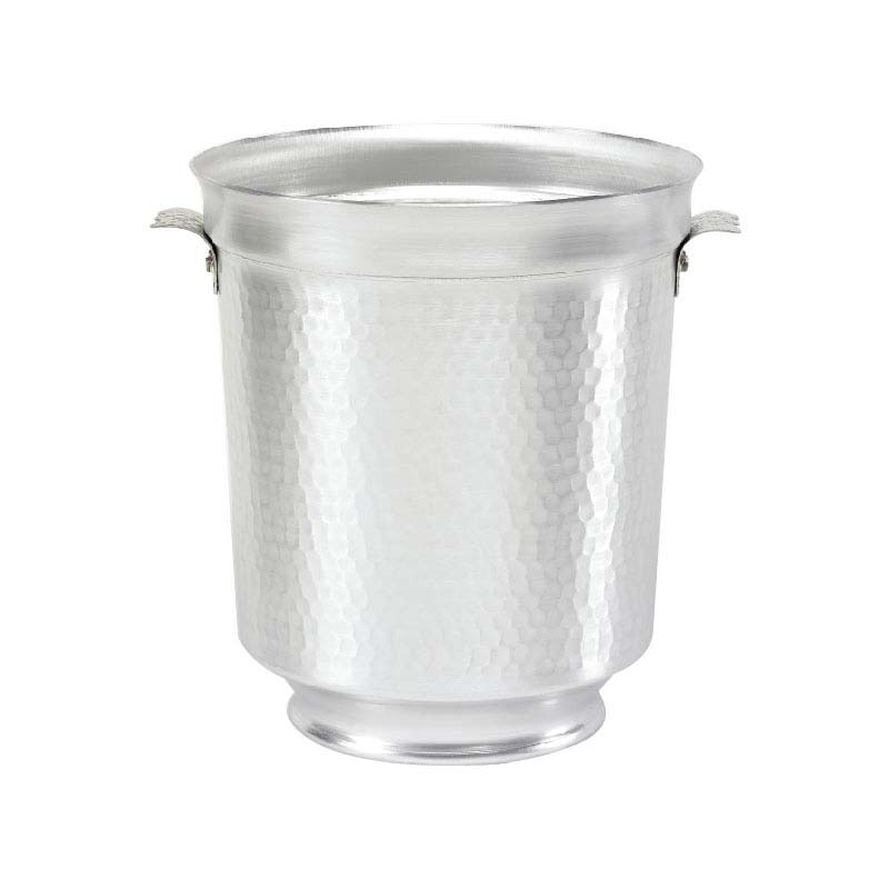 secchiello-champagne-alluminio-naturale-martellato-buffet Secchiello champagne Agnelli - immagine 1