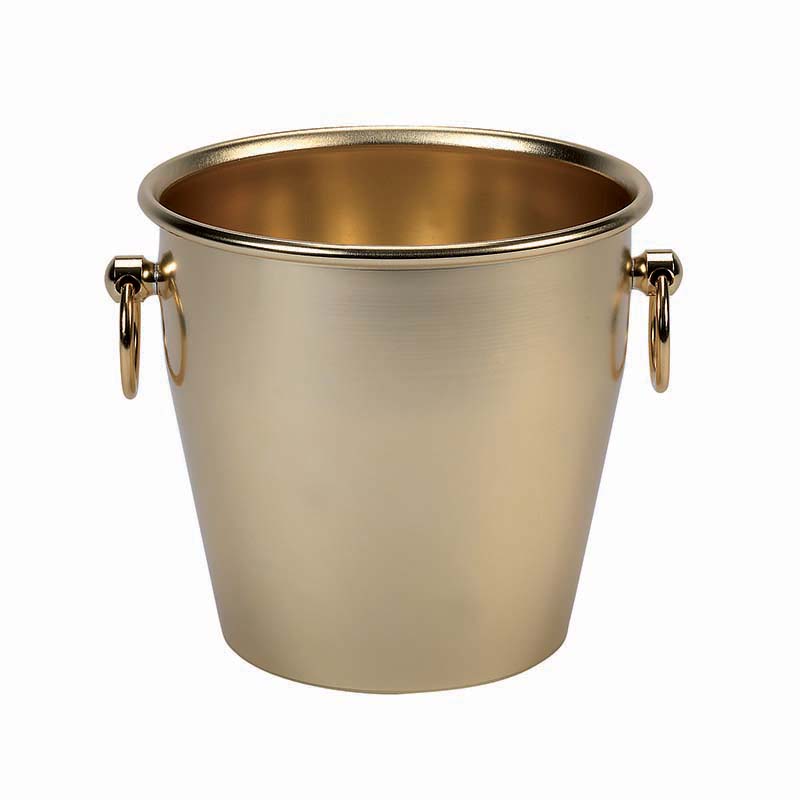 secchiello-champagne-pesante-liscio-anodizzato-oro-buffet Secchiello champagne pesante Agnelli - immagine 1