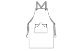 Grembiule Con Pettorina Twill Rustica Gary's - immagine 5