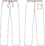 Pantalone Unisex In Microfibra Taglie Forti Gary's - immagine 4