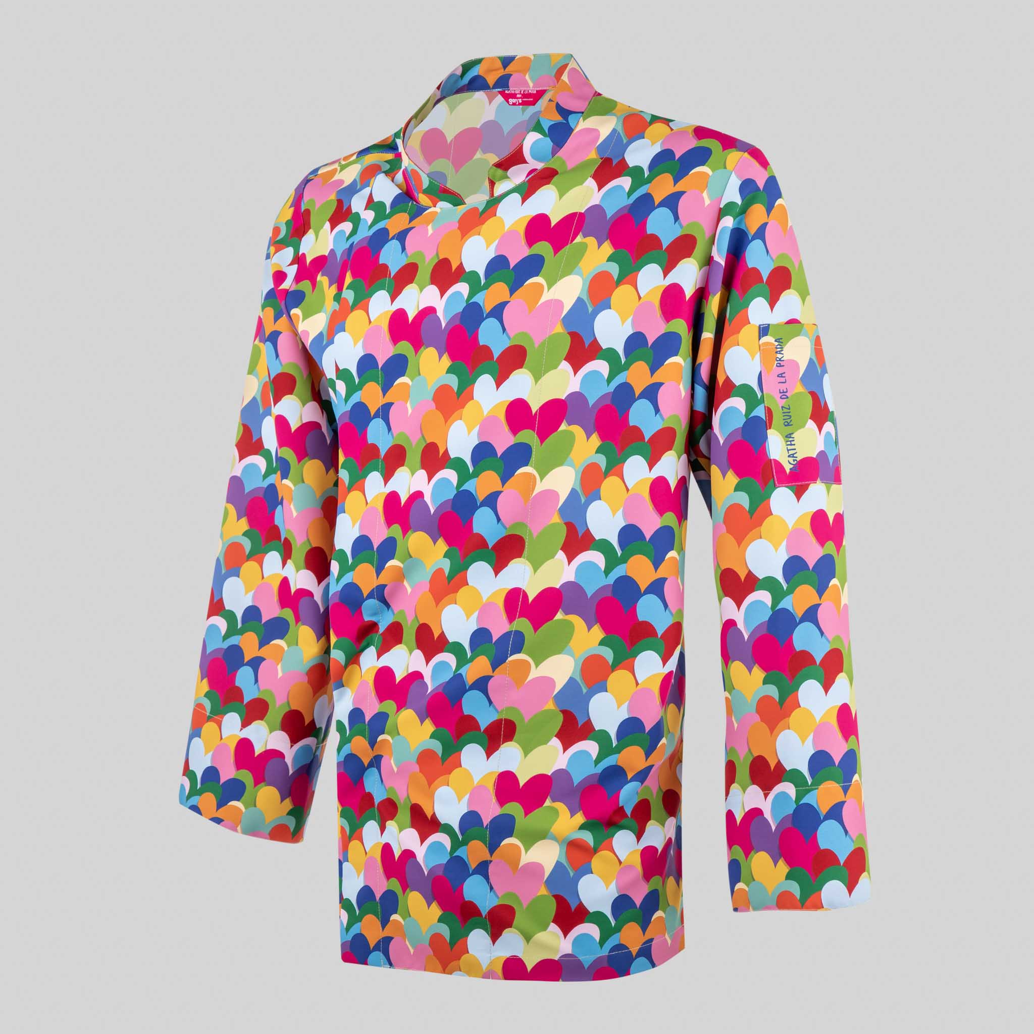900003-5149-M-4 Giacca Cucina Unisex Heart Cotone ÁGATHA Gary's - immagine 1