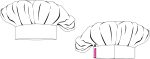 Cappello Gran Chef Heart Agatha Gary's - immagine 7