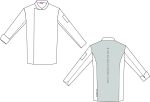 Giacca Cucina Unisex Heart Cotone ÁGATHA Gary's - immagine 2