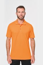 Polo Uomo Antibatterica Maniche Corte WK Designed To Work