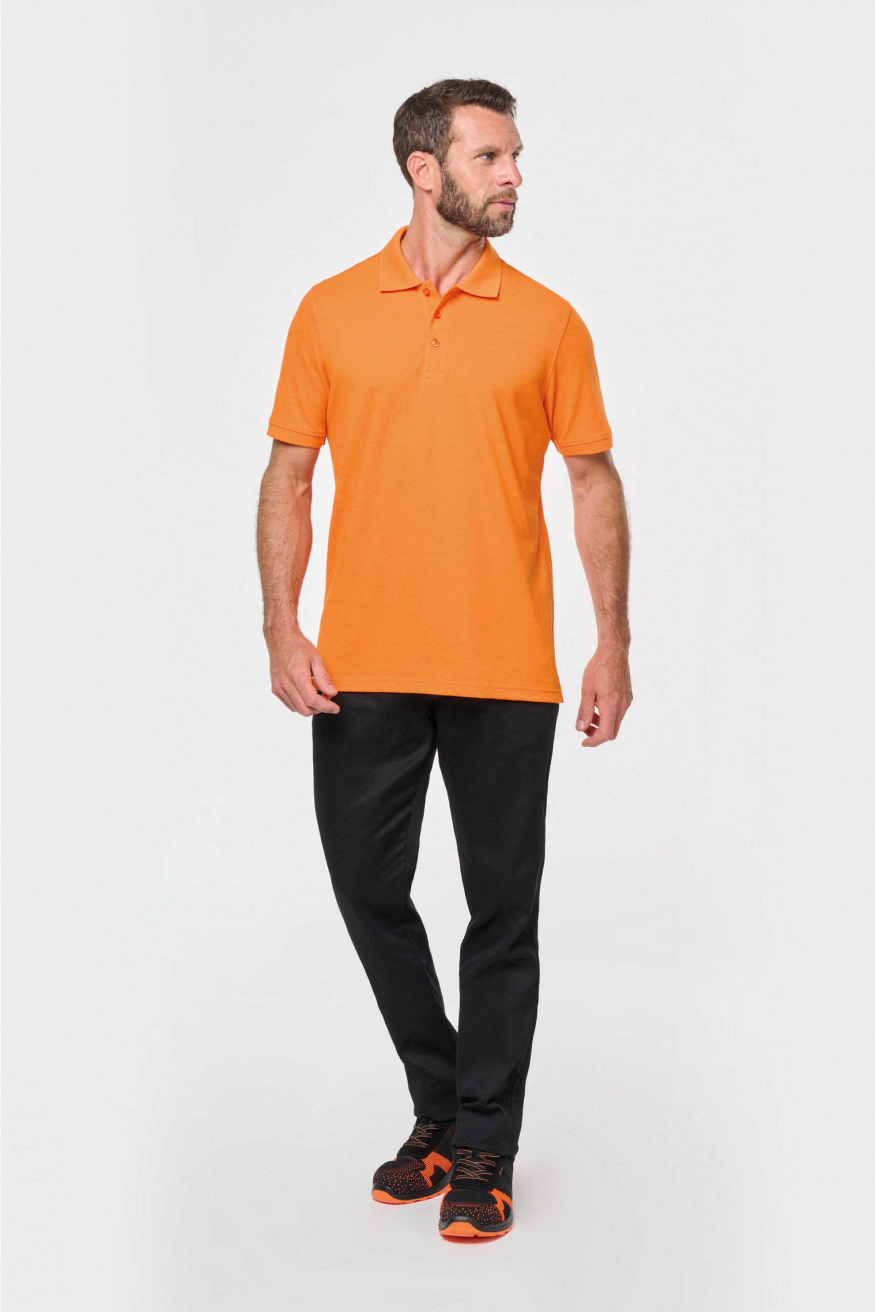 WK274-04_2024 Polo Uomo Antibatterica WK Designed To Work - immagine 1