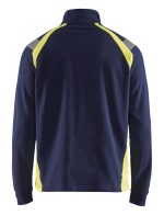 Felpa con mezza zip - immagine 3