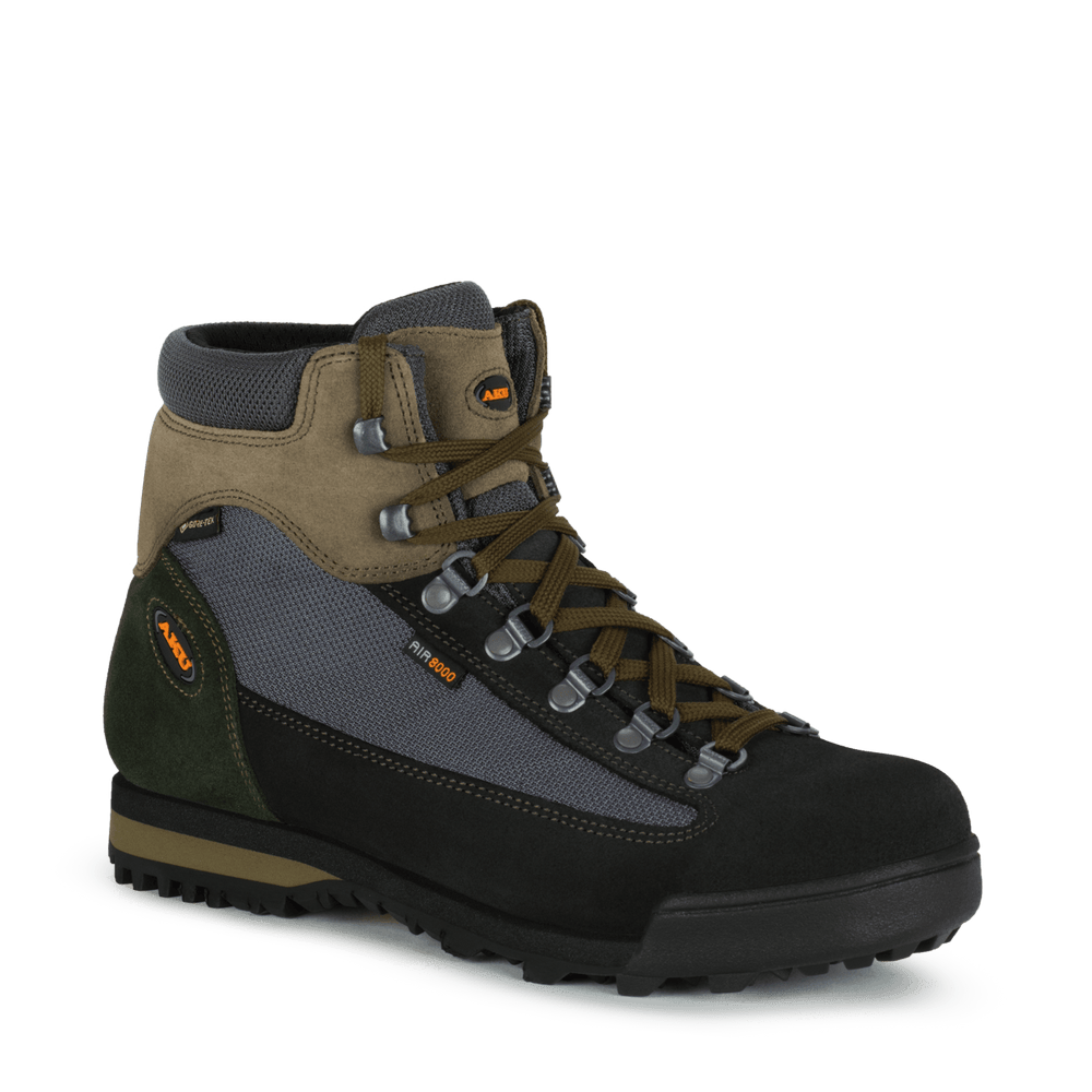 Slope-Original-GTX-Antracite-Verde-AKU Scarponcino da Trekking SLOPE ORIGINAL GTX ANTRACITE-VERDE AKU - immagine 1