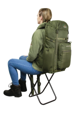 Zaino da caccia porta fucile con sgabello FOR-REST 45 XL PF Nature by Marsupio - immagine 12